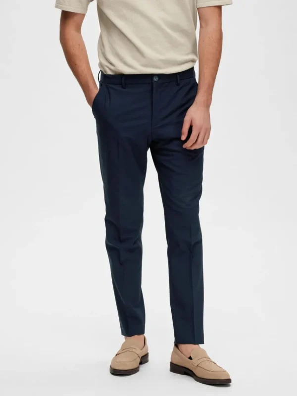 SELECTED 175 SLIM FIT BYXOR Blue Store