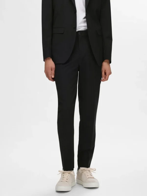 SELECTED 175 SLIM FIT BYXOR Black Discount