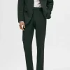 SELECTED 175 SLIM FIT BYXOR Green Flash Sale