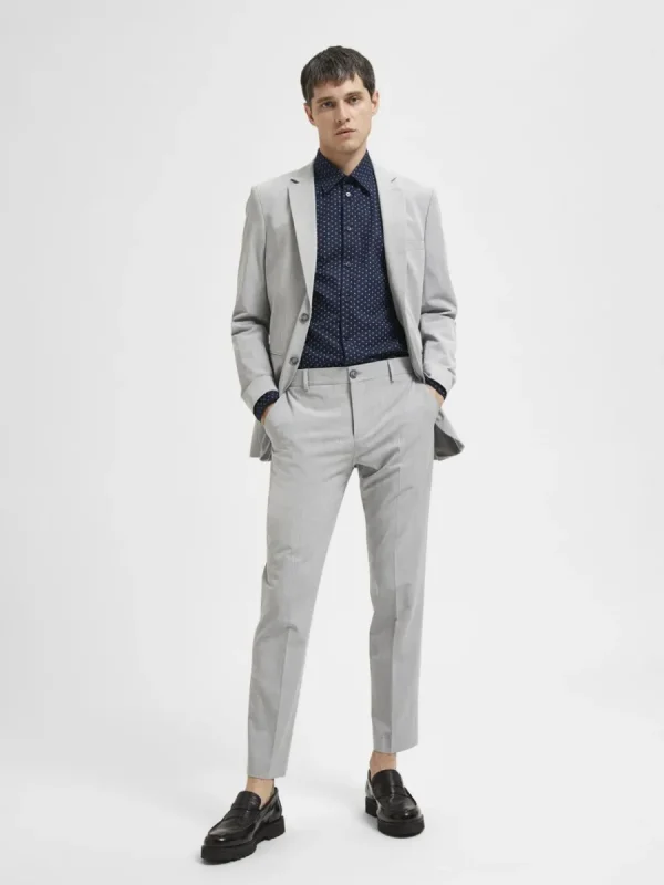 SELECTED 175 SLIM FIT BYXOR Grey Store