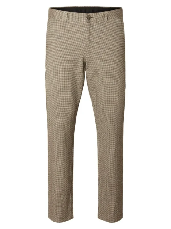 SELECTED 175 SLIM FIT BYXOR Beige Discount