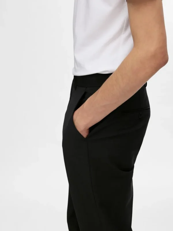 SELECTED 175 SLIM FIT BYXOR Black Discount