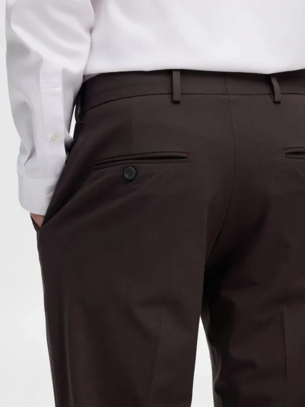 SELECTED 175 SLIM FIT BYXOR Brown Sale