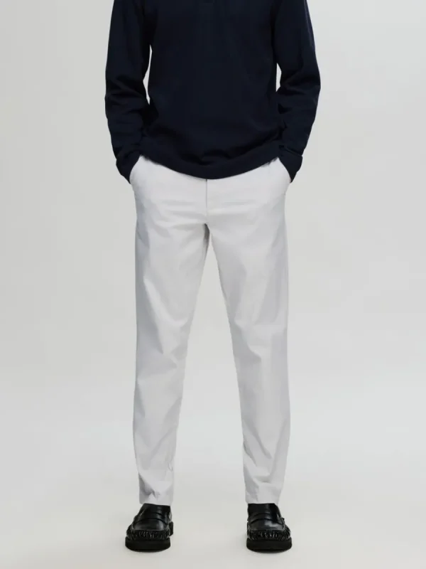SELECTED 175 SLIM FIT FLEX CHINOS Grey Clearance
