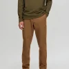 SELECTED 175 SLIM FIT FLEX CHINOS Brown Sale