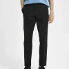SELECTED 175 SLIM FIT FLEX CHINOS Black Clearance