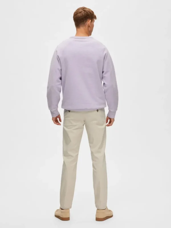 SELECTED 175 SLIM FIT FLEX CHINOS Beige New