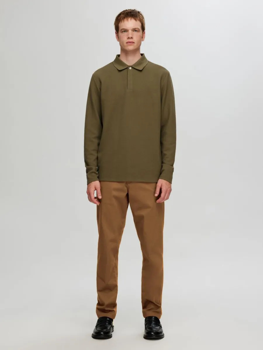 slim_fit_flex_chinos_2-3.webp SELECTED 175 SLIM FIT FLEX CHINOS Brown Sale