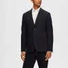 SELECTED SLIM FIT JERSEY KAVAJ Blue New