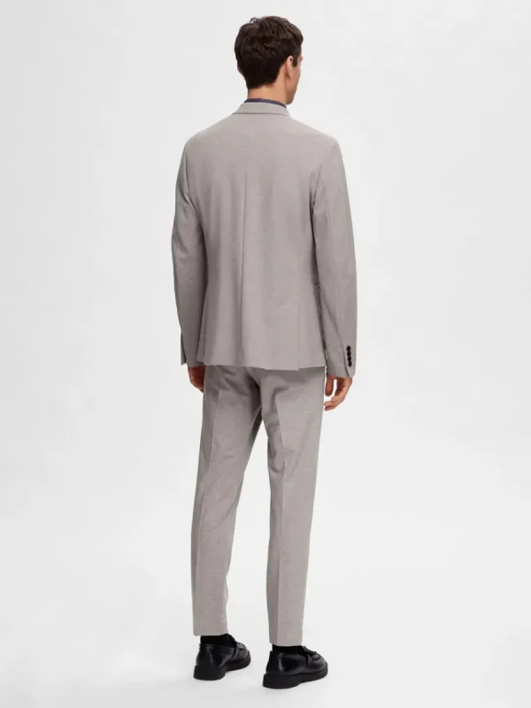 SELECTED SLIM FIT JERSEY KAVAJ Grey Hot