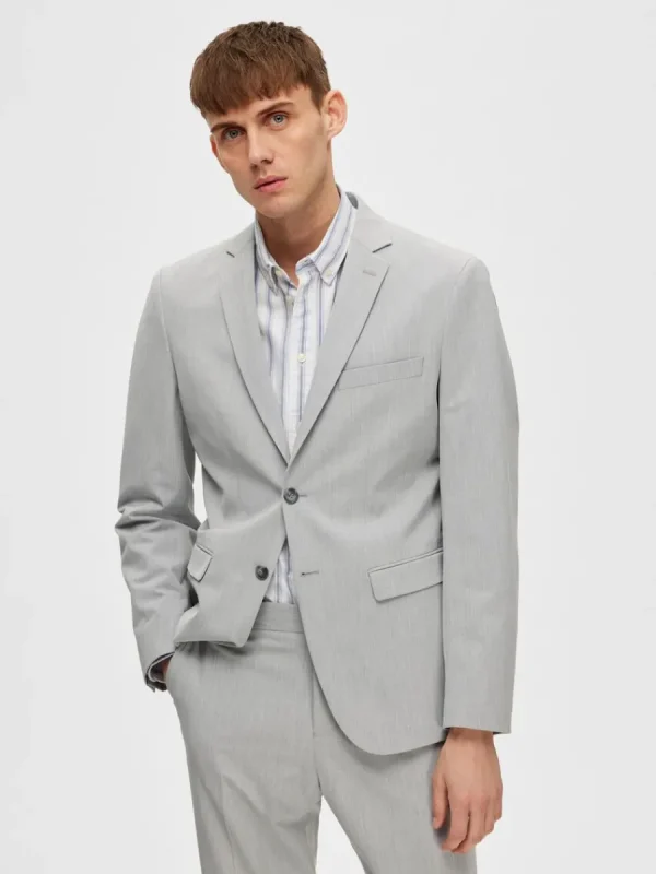 SELECTED SLIM FIT KAVAJ Grey New