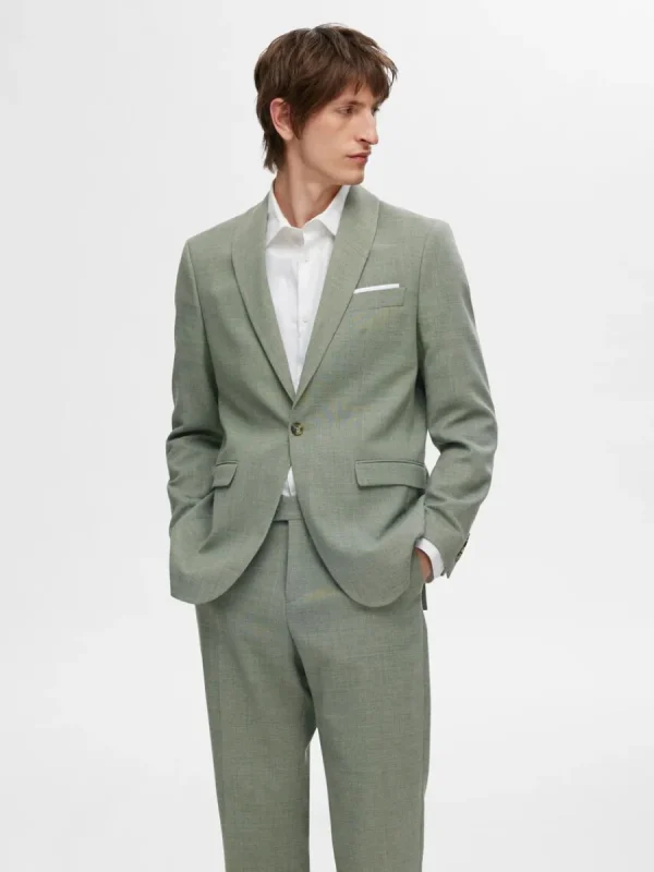 SELECTED SLIM FIT KAVAJ Green Discount