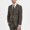 SELECTED SLIM FIT KAVAJ Brown Shop