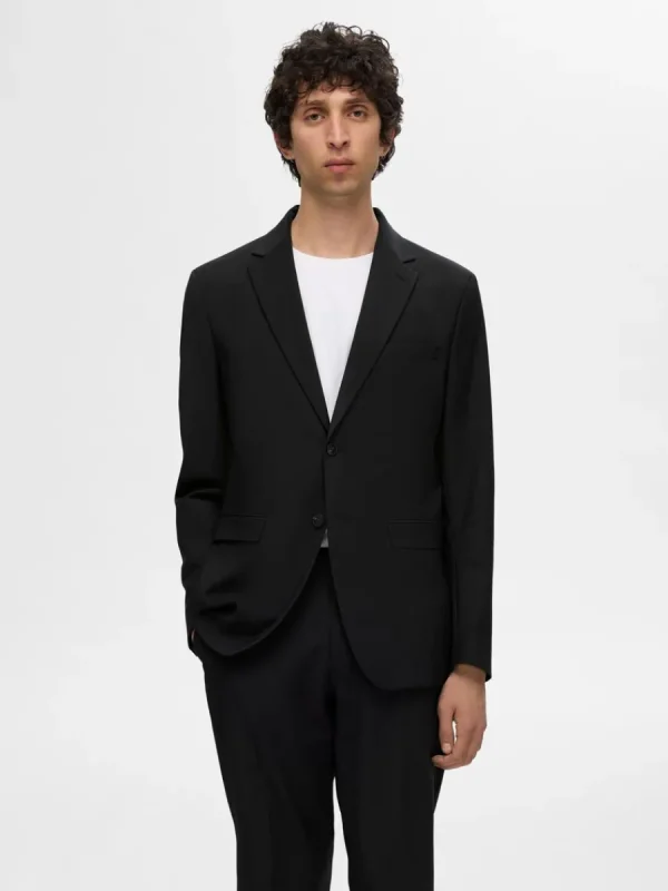 SELECTED SLIM FIT KAVAJ Black Discount