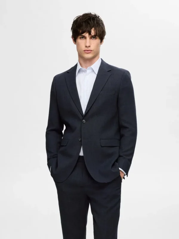 SELECTED SLIM FIT KAVAJ Blue Cheap
