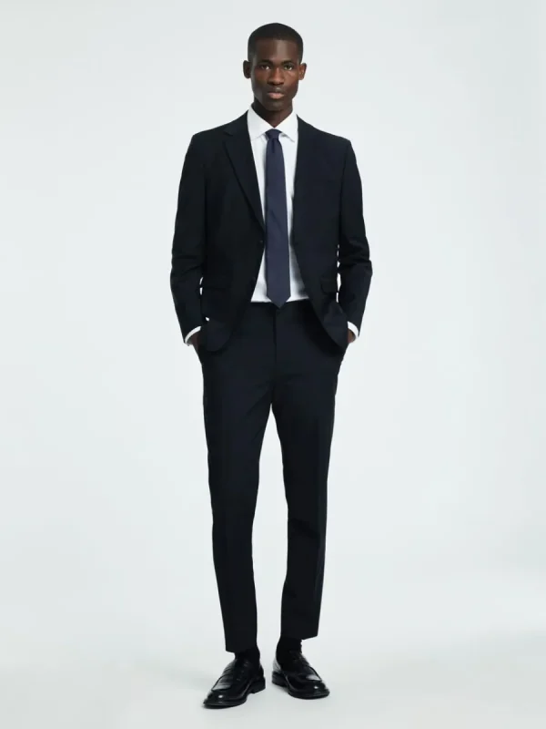 SELECTED SLIM FIT KAVAJ Black Flash Sale