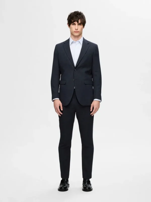 SELECTED SLIM FIT KAVAJ Blue Cheap