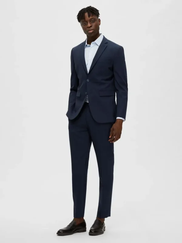 SELECTED SLIM FIT KAVAJ Blue Best Sale