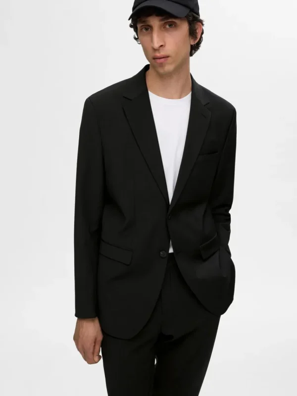 SELECTED SLIM FIT KAVAJ Black Discount