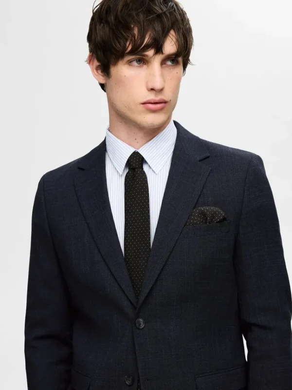 SELECTED SLIM FIT KAVAJ Blue Cheap