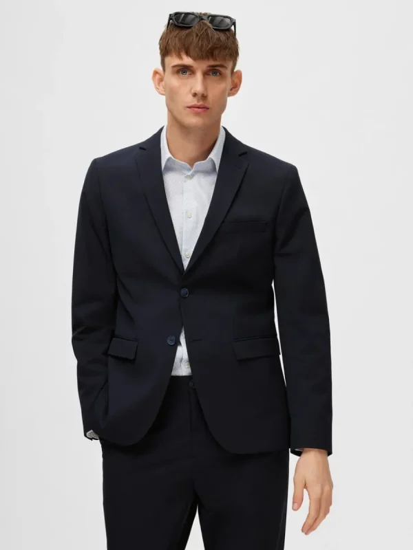 SELECTED SLIM FIT KAVAJ Blue Shop