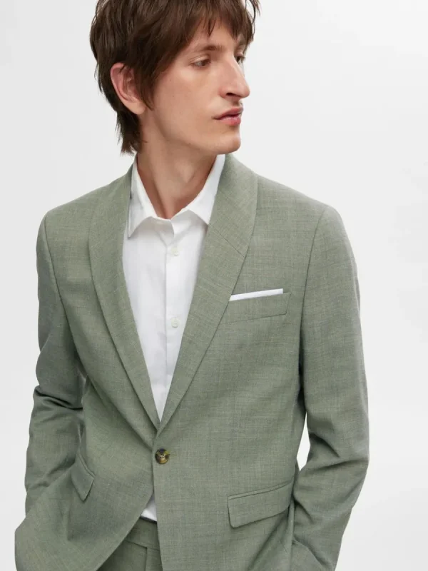 SELECTED SLIM FIT KAVAJ Green Discount