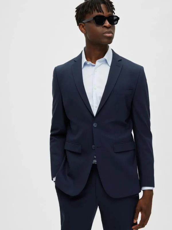 SELECTED SLIM FIT KAVAJ Blue Best Sale