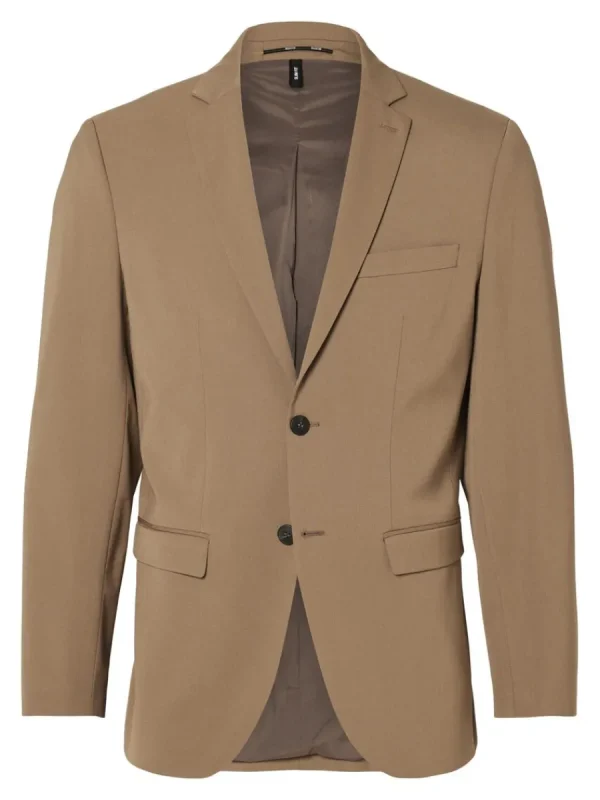 SELECTED SLIM FIT KAVAJ Brown Fashion