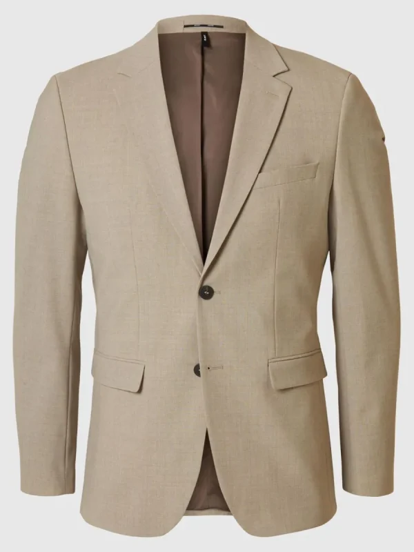 SELECTED SLIM FIT KAVAJ Beige Shop