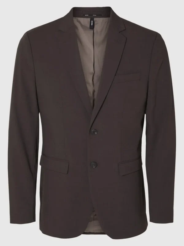 SELECTED SLIM FIT KAVAJ Brown Discount