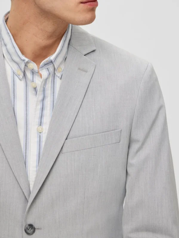 SELECTED SLIM FIT KAVAJ Grey New