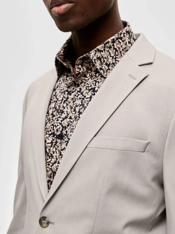 SELECTED SLIM FIT KAVAJ Beige Store