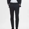 SELECTED SLIM FIT KOSTYMBYXOR Blue Online