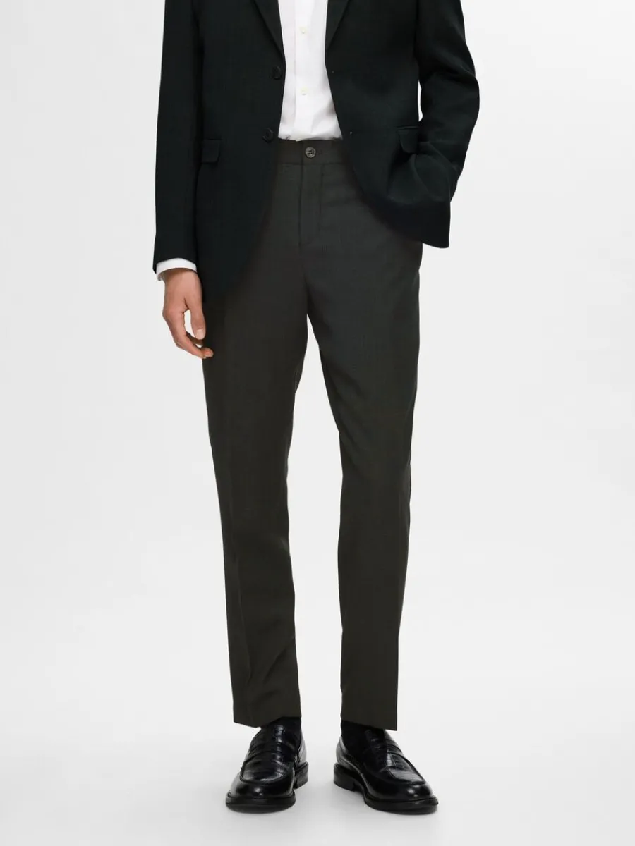 slim_fit_kostymbyxor_0.webp SELECTED SLIM FIT KOSTYMBYXOR Green Best Sale