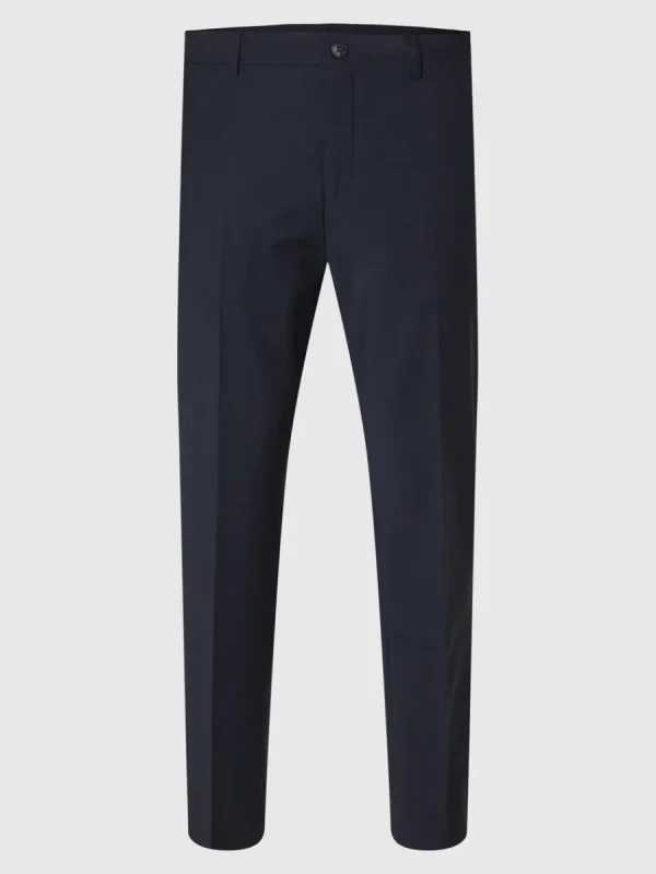 SELECTED SLIM FIT KOSTYMBYXOR Blue Cheap