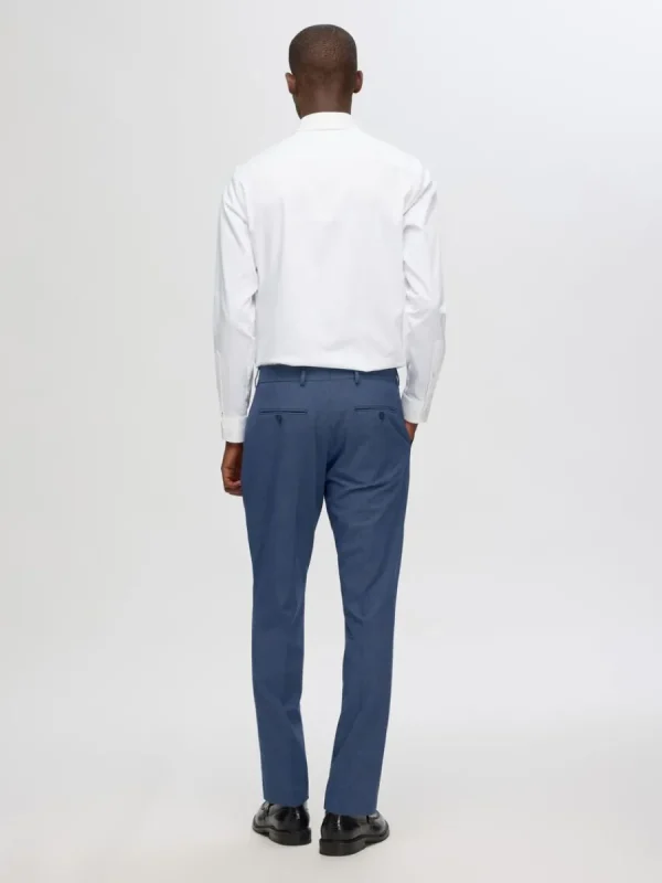 SELECTED SLIM FIT KOSTYMBYXOR Blue Fashion