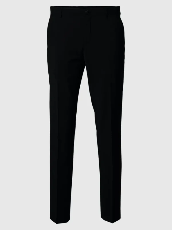 SELECTED SLIM FIT KOSTYMBYXOR Black Online