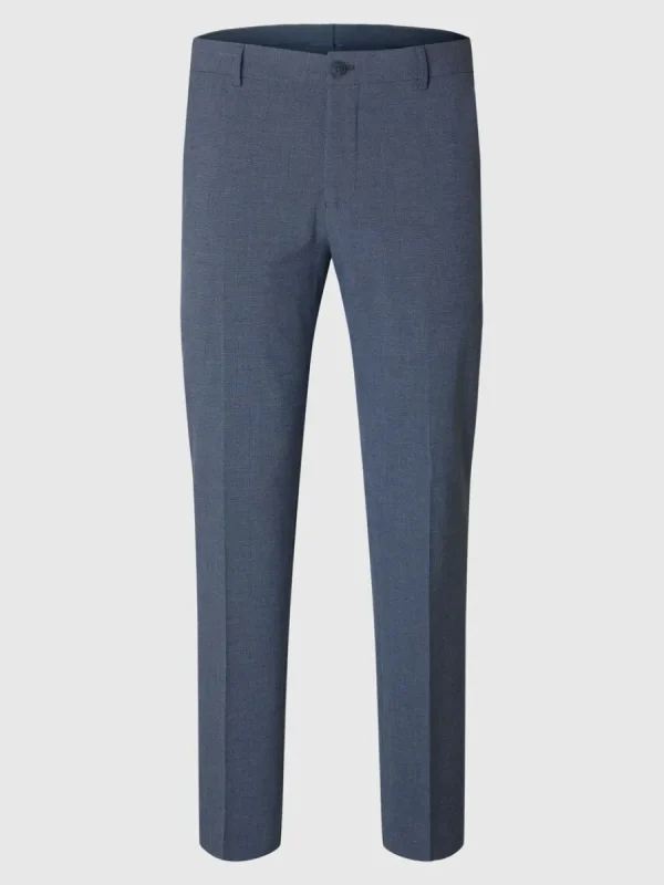 SELECTED SLIM FIT KOSTYMBYXOR Blue Fashion