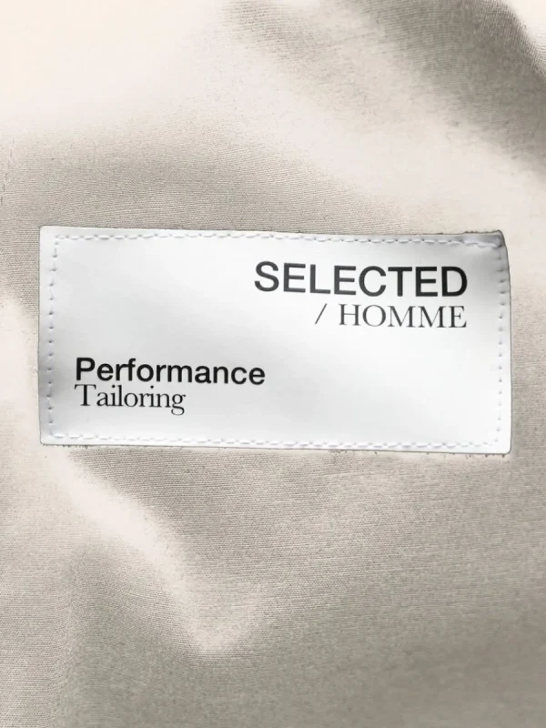 SELECTED SLIM FIT KOSTYMBYXOR Beige Hot