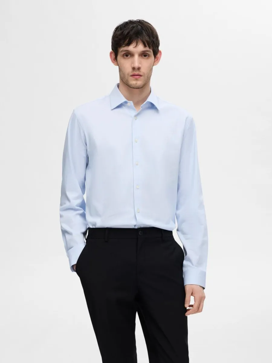 slim_fit_skjorta_0-10.webp SELECTED SLIM FIT SKJORTA Blue New