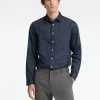 SELECTED SLIM FIT SKJORTA Blue Discount