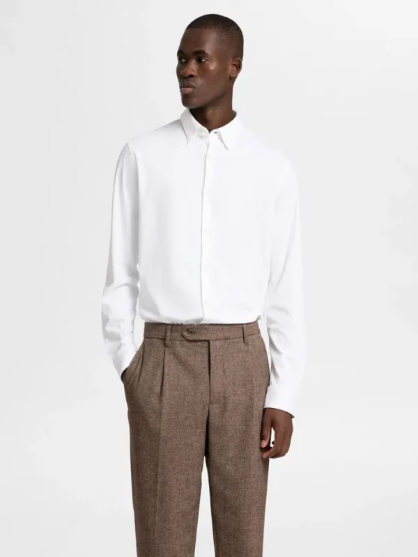 SELECTED SLIM FIT SKJORTA White Sale