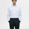 SELECTED SLIM FIT SKJORTA Blue Shop