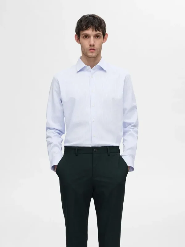 SELECTED SLIM FIT SKJORTA Blue Shop