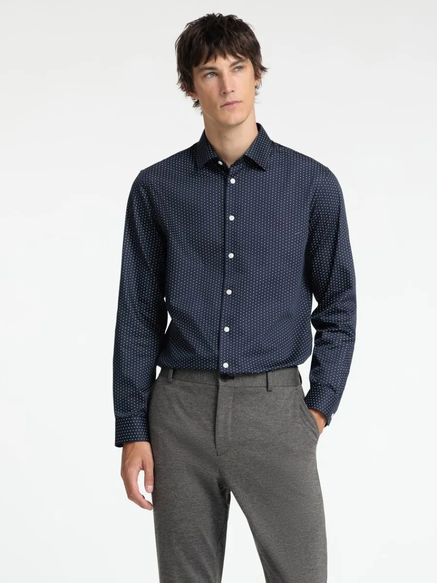 slim_fit_skjorta_0.webp SELECTED SLIM FIT SKJORTA Blue Discount