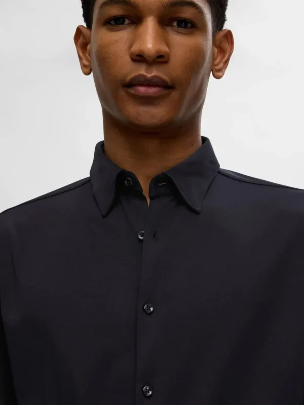SELECTED SLIM FIT SKJORTA Black Online