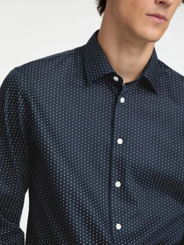 SELECTED SLIM FIT SKJORTA Blue Discount