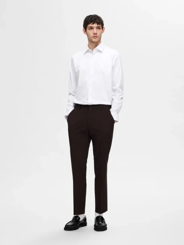SELECTED SLIM FIT SKJORTA White Cheap