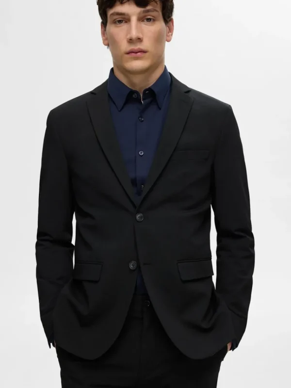SELECTED SLIM FIT SKJORTA Blue Flash Sale