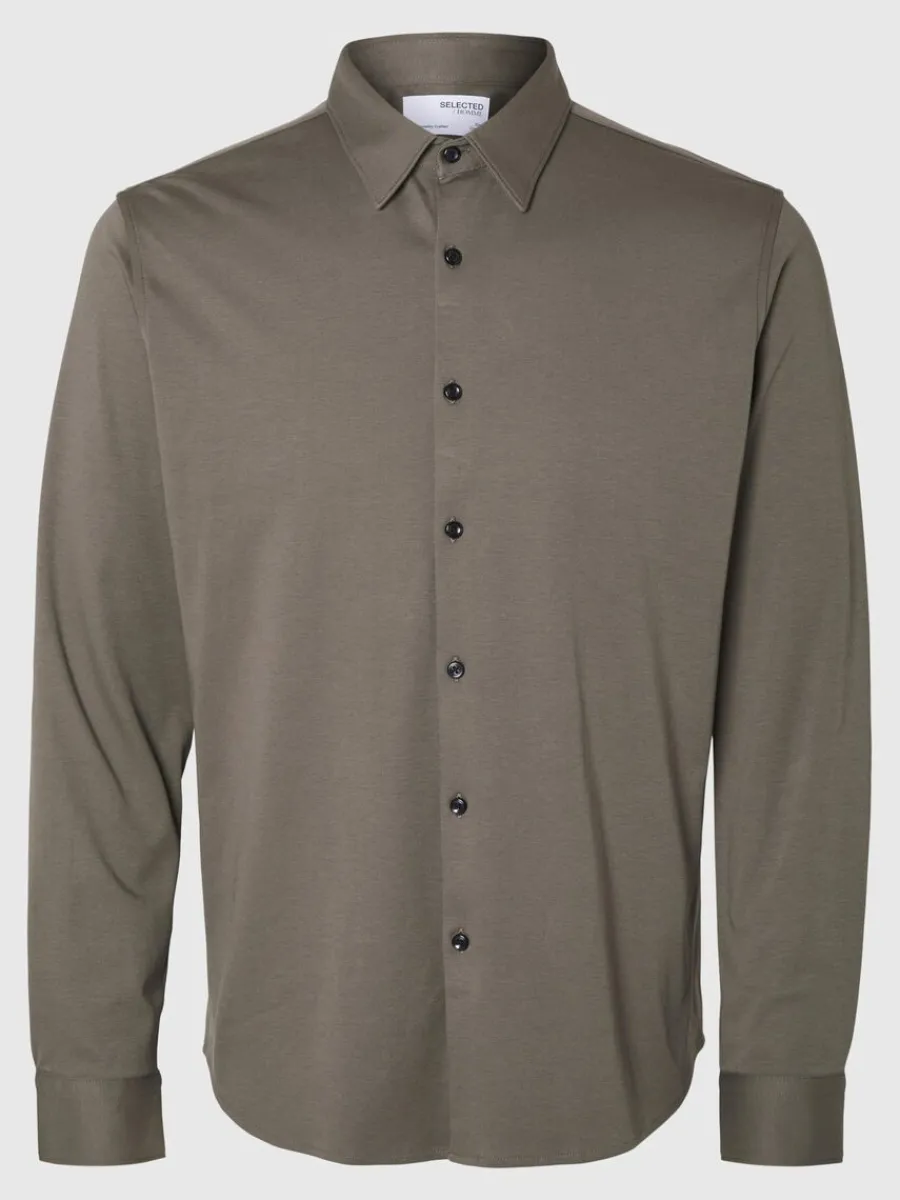 slim_fit_skjorta_4-14.webp SELECTED SLIM FIT SKJORTA Brown Discount